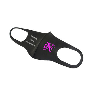 DXC FACE MASK BLACK/PINK - Design By Crime