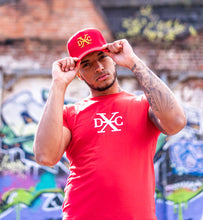 Load image into Gallery viewer, DXC CAP RED/GOLD - Design By Crime
