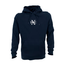 Load image into Gallery viewer, DXC HOODIE NAVY - Design By Crime
