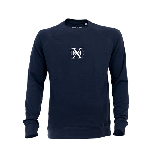 DXC SWEATSHIRT NAVY - Design By Crime