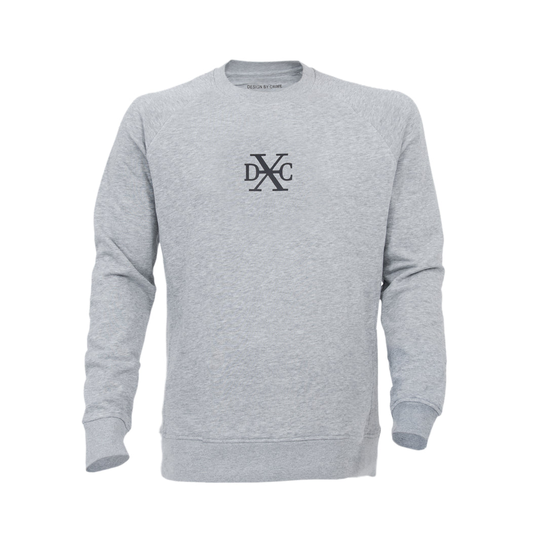 DXC SWEATSHIRT GREY - Design By Crime
