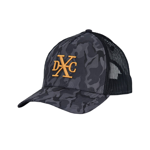 DXC CAMO TRUCKER BLACK - Design By Crime