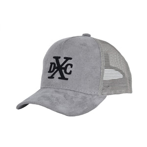 DXC SUEDE TRUCKER GREY - Design By Crime
