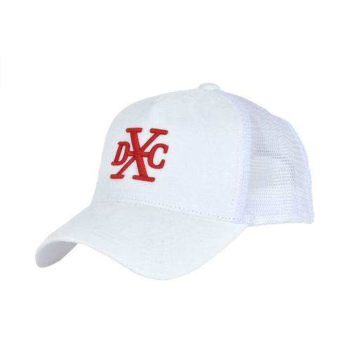 DXC SUEDE TRUCKER WHITE - Design By Crime