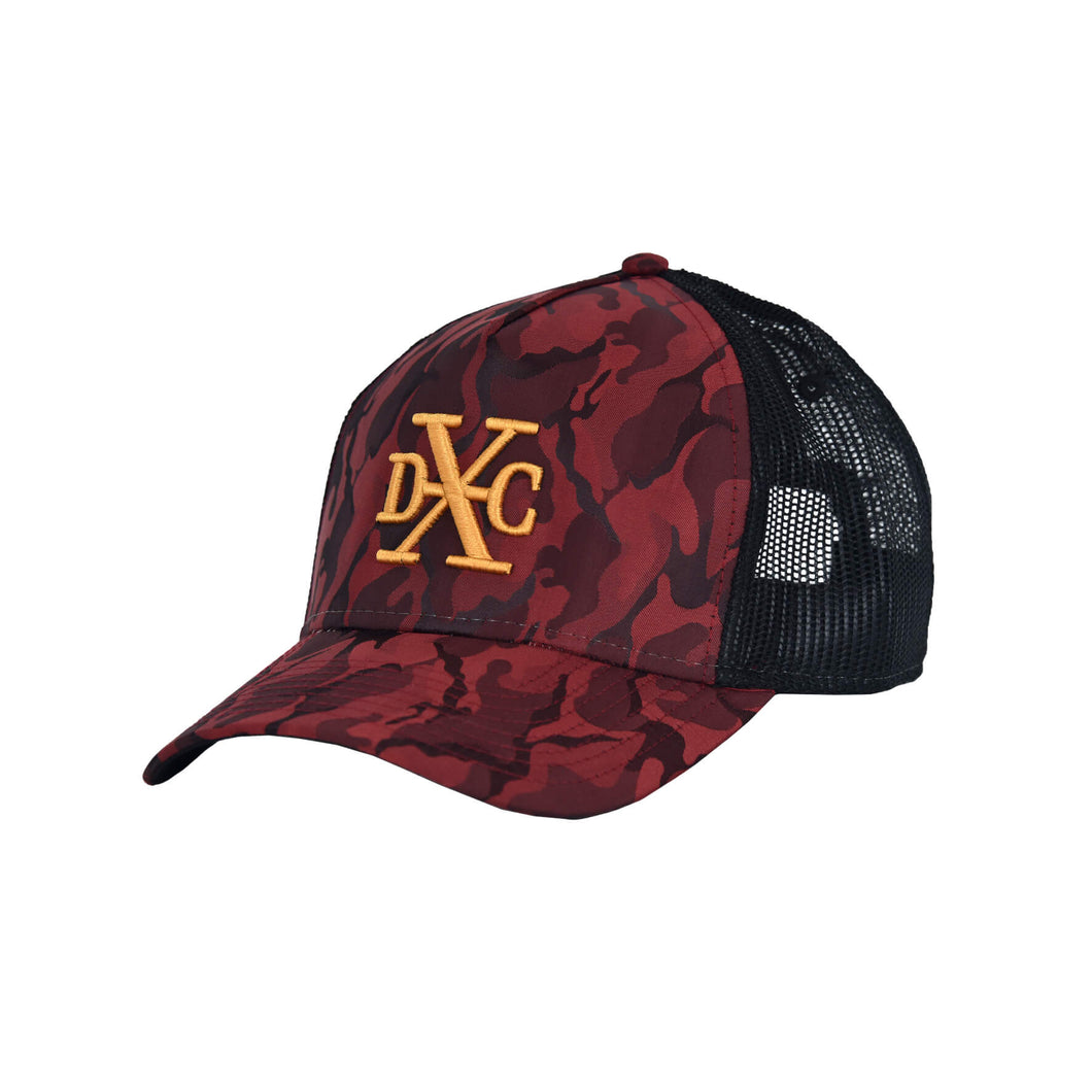DXC CAMO TRUCKER RED - Design By Crime
