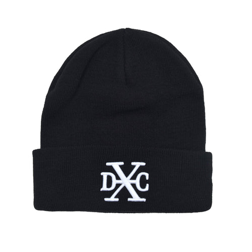 DXC BEANIE BLACK/WHITE - Design By Crime