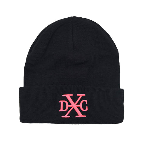 DXC BEANIE BLACK/PINK - Design By Crime