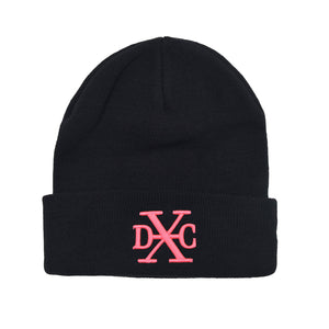 DXC BEANIE BLACK/PINK - Design By Crime
