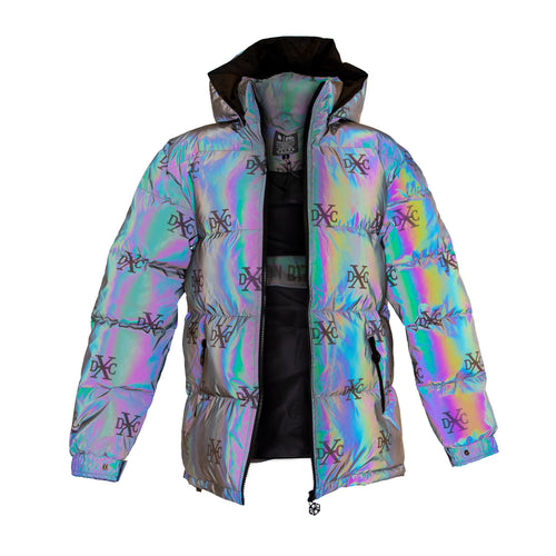 DXC IRIDESCENT PUFFER - Design By Crime